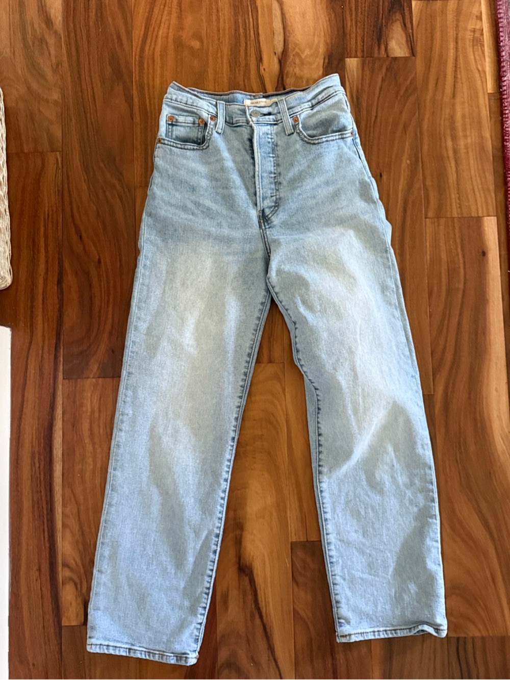 Levi's Light Blue Straight-Leg Women's Jeans